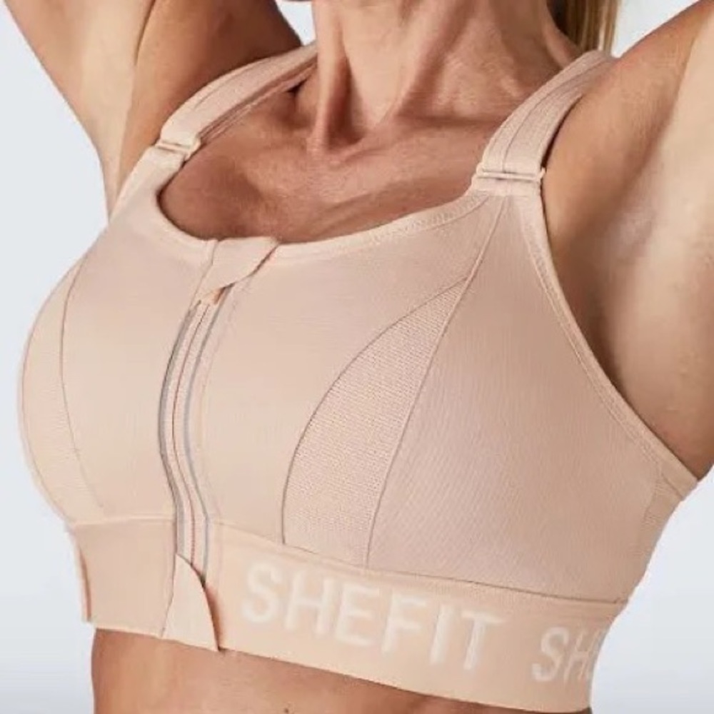 SHEFIT ultimate sports bra in sandstorm